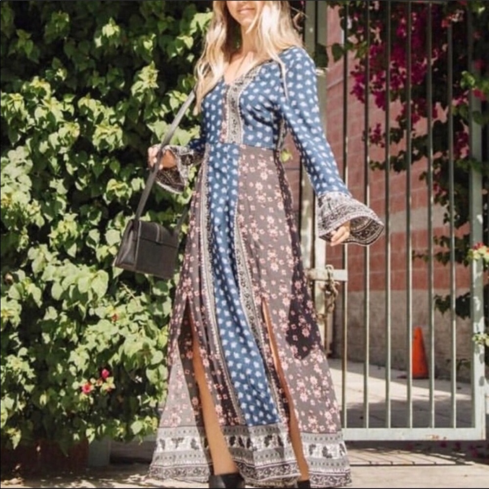 Boho Maxi Dress - Picture 6 of 8